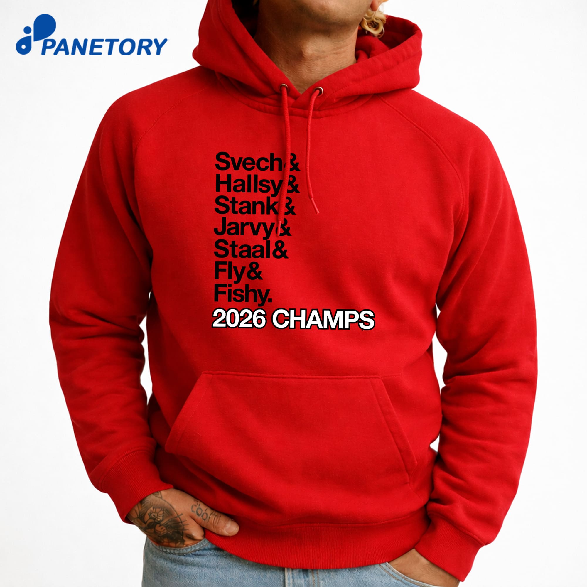 Carolina Hockey Ampersand Champs Svech &Amp; Hallsy &Amp; Stank &Amp; Jarvy &Amp; Staal &Amp; Fly &Amp; Fishy T-Shirt 7 Carolina Hockey Ampersand Champs Svech & Hallsy & Stank & Jarvy & Staal & Fly & Fishy T-Shirt 3