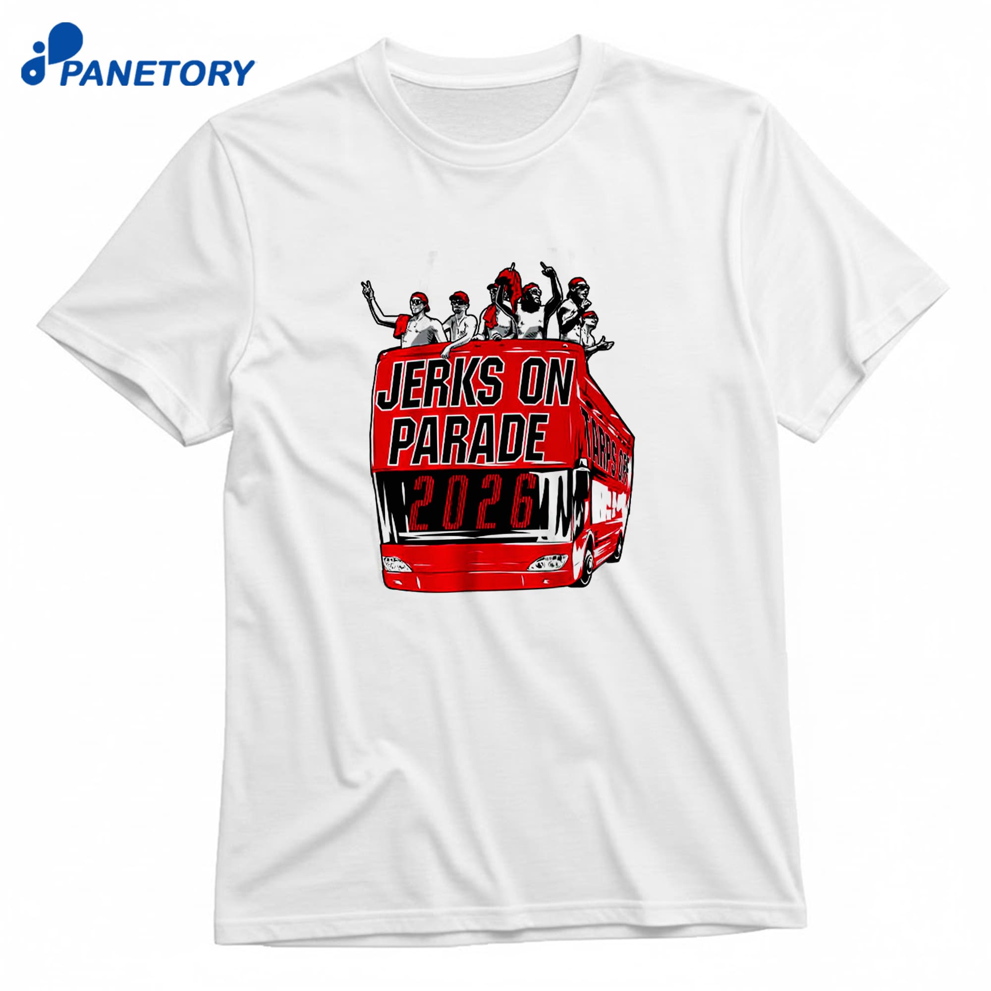 Carolina Hockey Jerks On Parade T-Shirt 8 Carolina Hockey Jerks On Parade T-Shirt 1