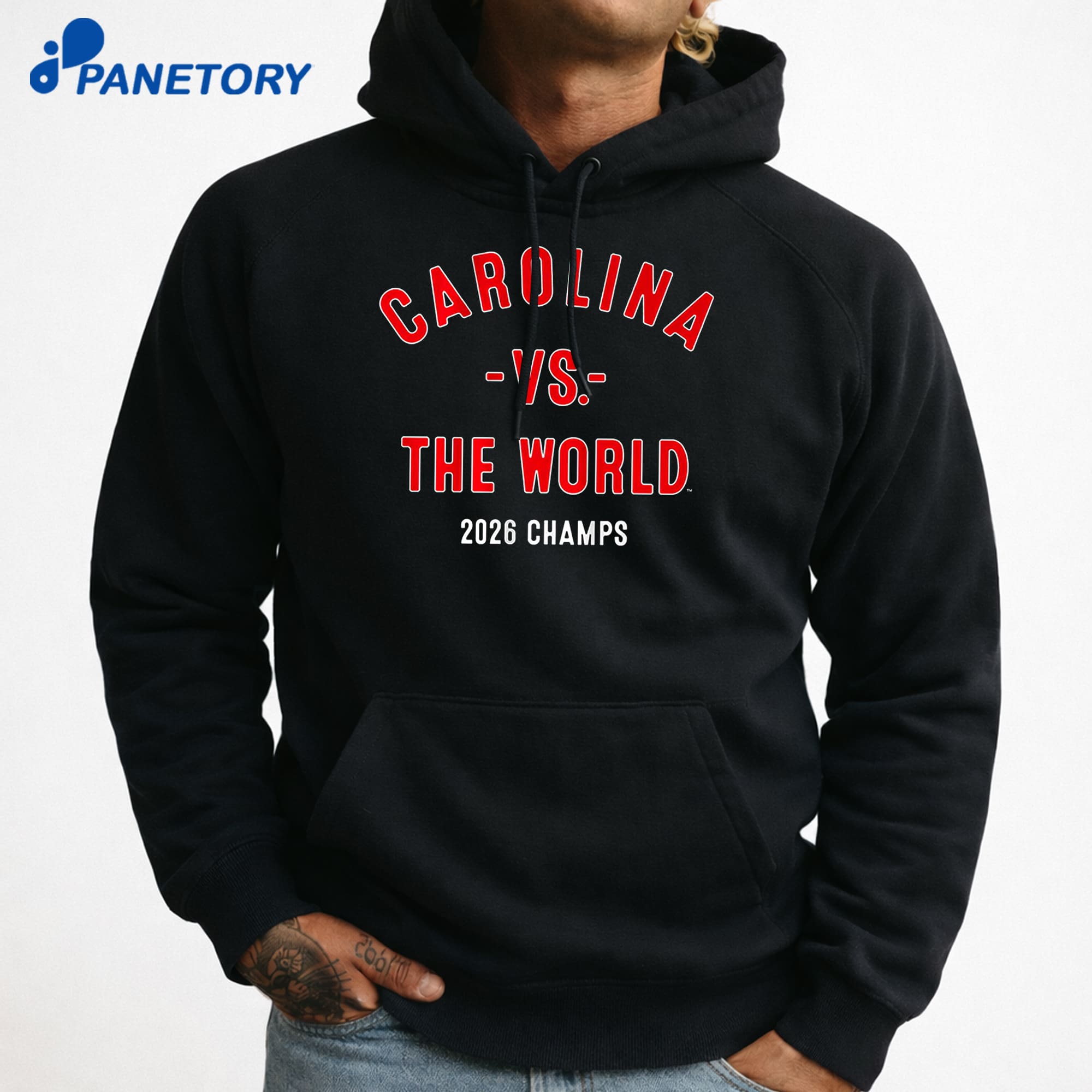 Carolina Hockey Vs. The World 2026 Champs T-Shirt 7 Carolina Hockey Vs. The World 2026 Champs T-Shirt 3