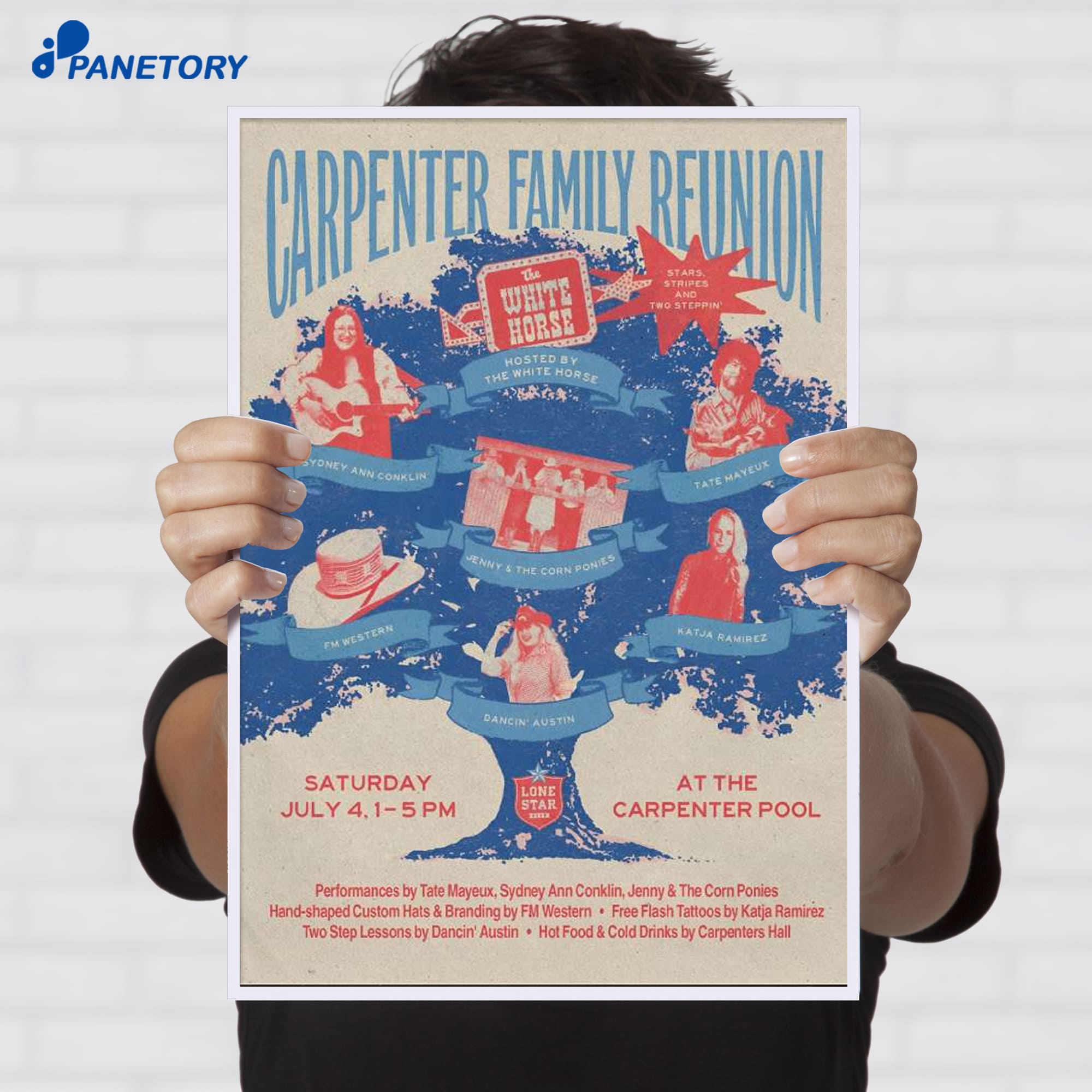 Carpenter Family Reunion Austin Tx Jul 4 2026 Poster Carpenter Family Reunion Austin Tx Jul 4 2026 Poster