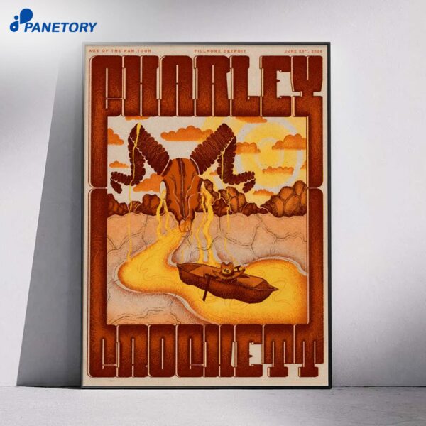 Charley Crockett The Fillmore Detroit MI Jun 23 2026 Poster