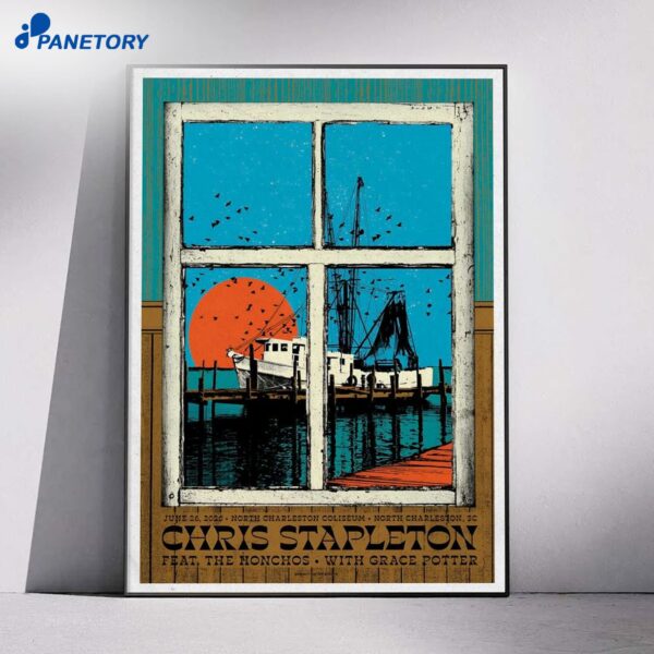 Chris Stapleton North Charleston Coliseum Jun 26 2026 Poster