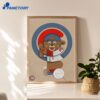 Clark The Cub Wrigley Field Poster 3