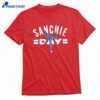 Cristopher Sanchez Sanchie Day T-shirt 1