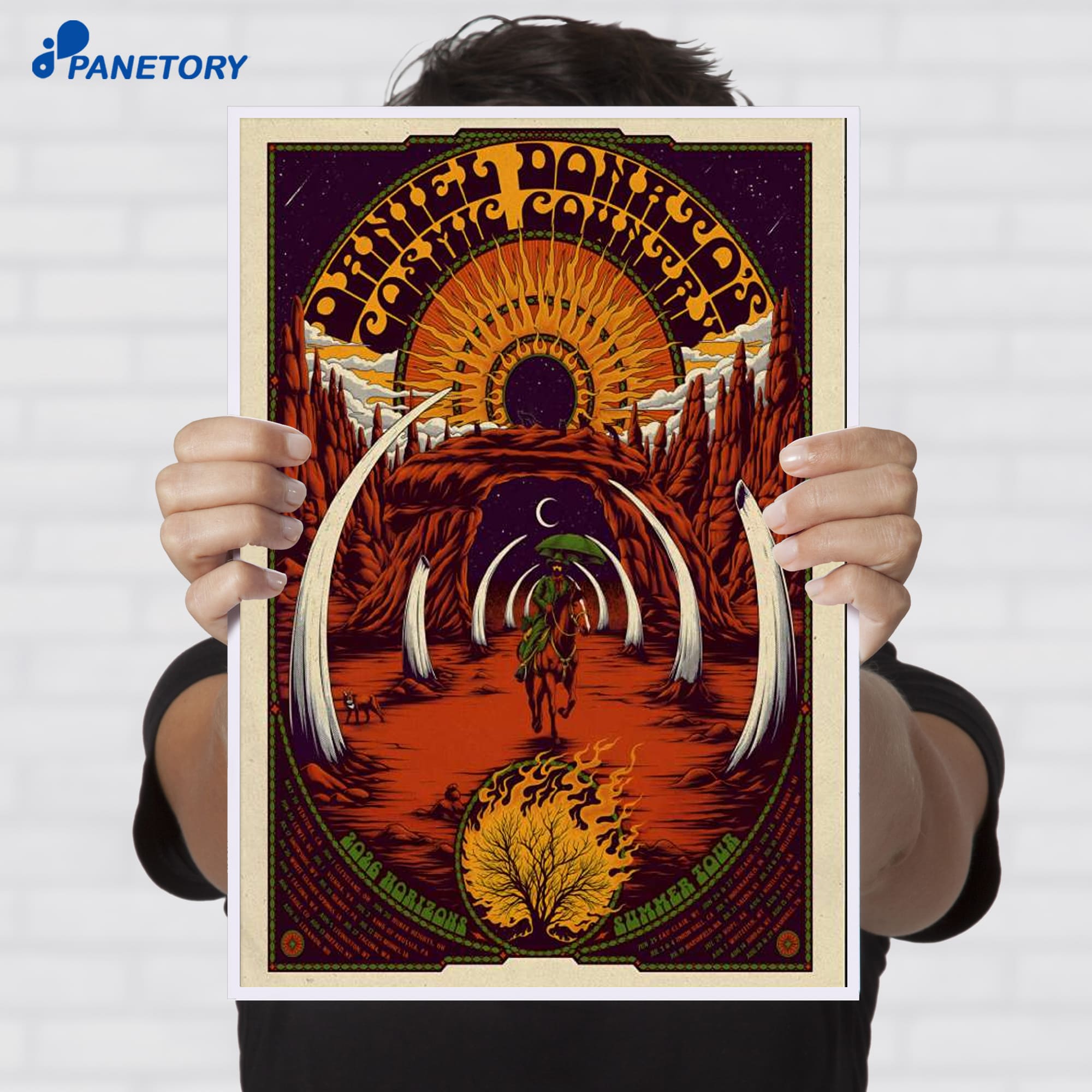 Daniel Donato'S Cosmic Country Horizons Summer Tour 2026 Poster Daniel Donato'S Cosmic Country Horizons Summer Tour 2026 Poster