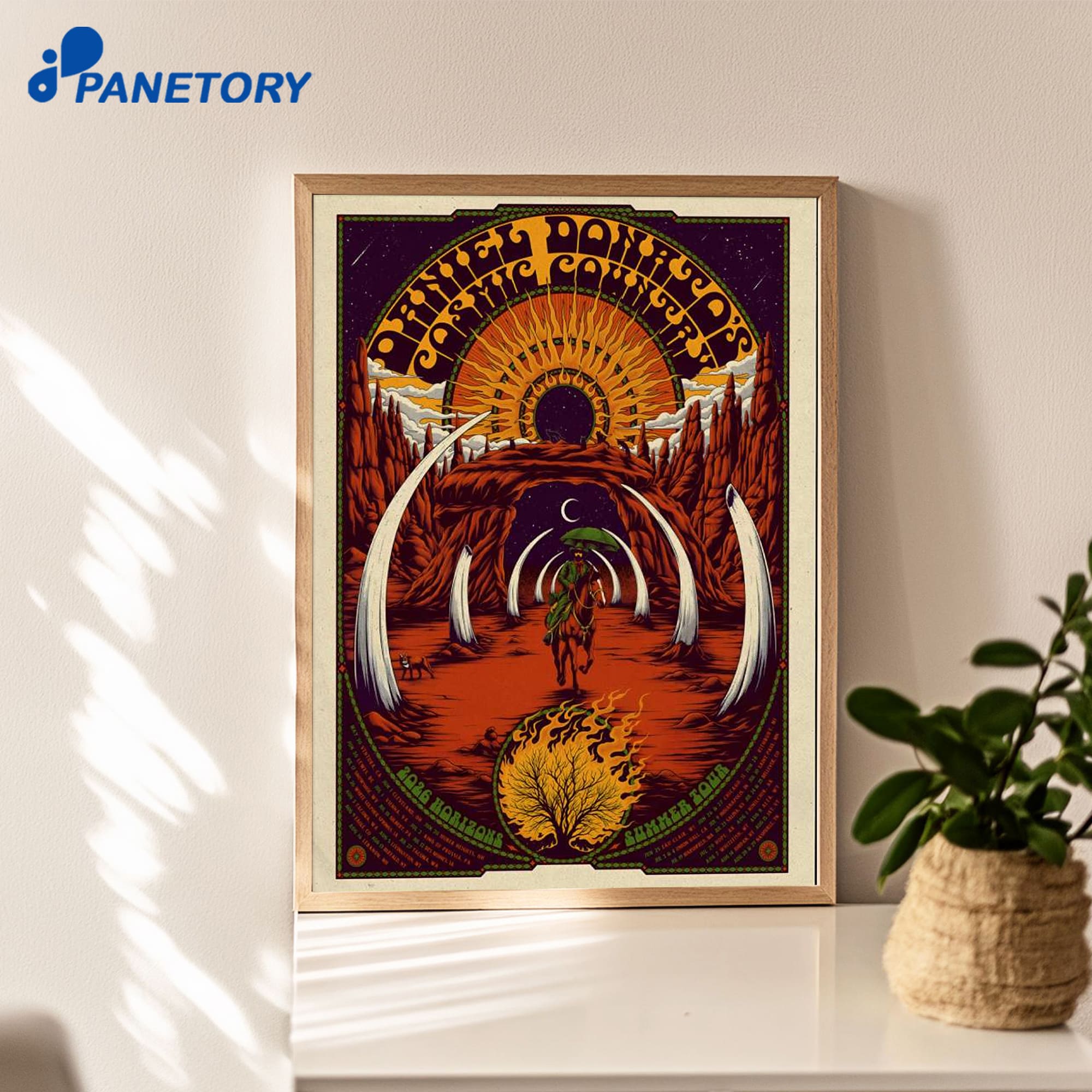 Daniel Donato'S Cosmic Country Horizons Summer Tour 2026 Poster Daniel Donato'S Cosmic Country Horizons Summer Tour 2026 Poster