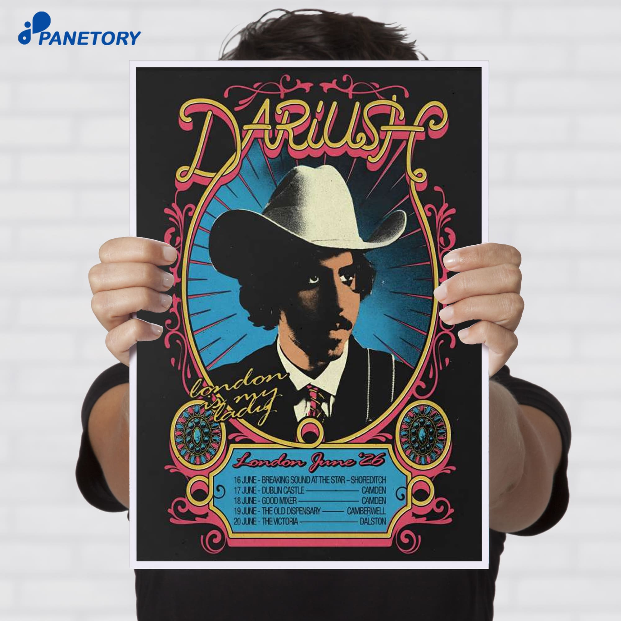 Dariush London Shows Jun 2026 Poster Dariush London Shows Jun 2026 Poster