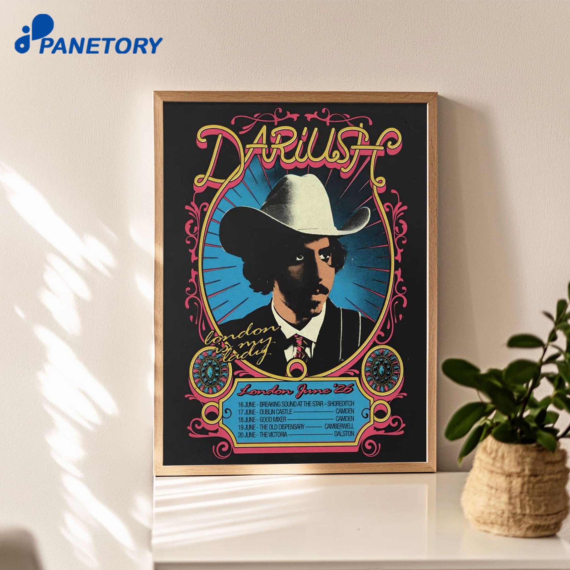 Dariush London Shows Jun 2026 Poster Dariush London Shows Jun 2026 Poster