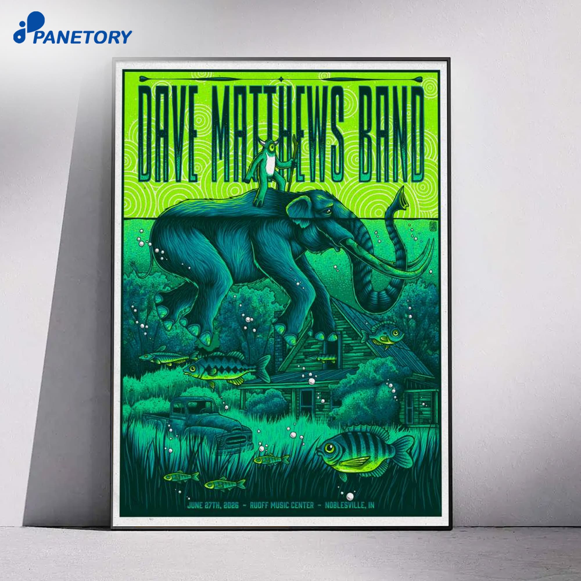 Dave Matthews Band Noblesville In Jun 27 2026 Poster 4 Dave Matthews Band Noblesville In Jun 27 2026 Poster 1