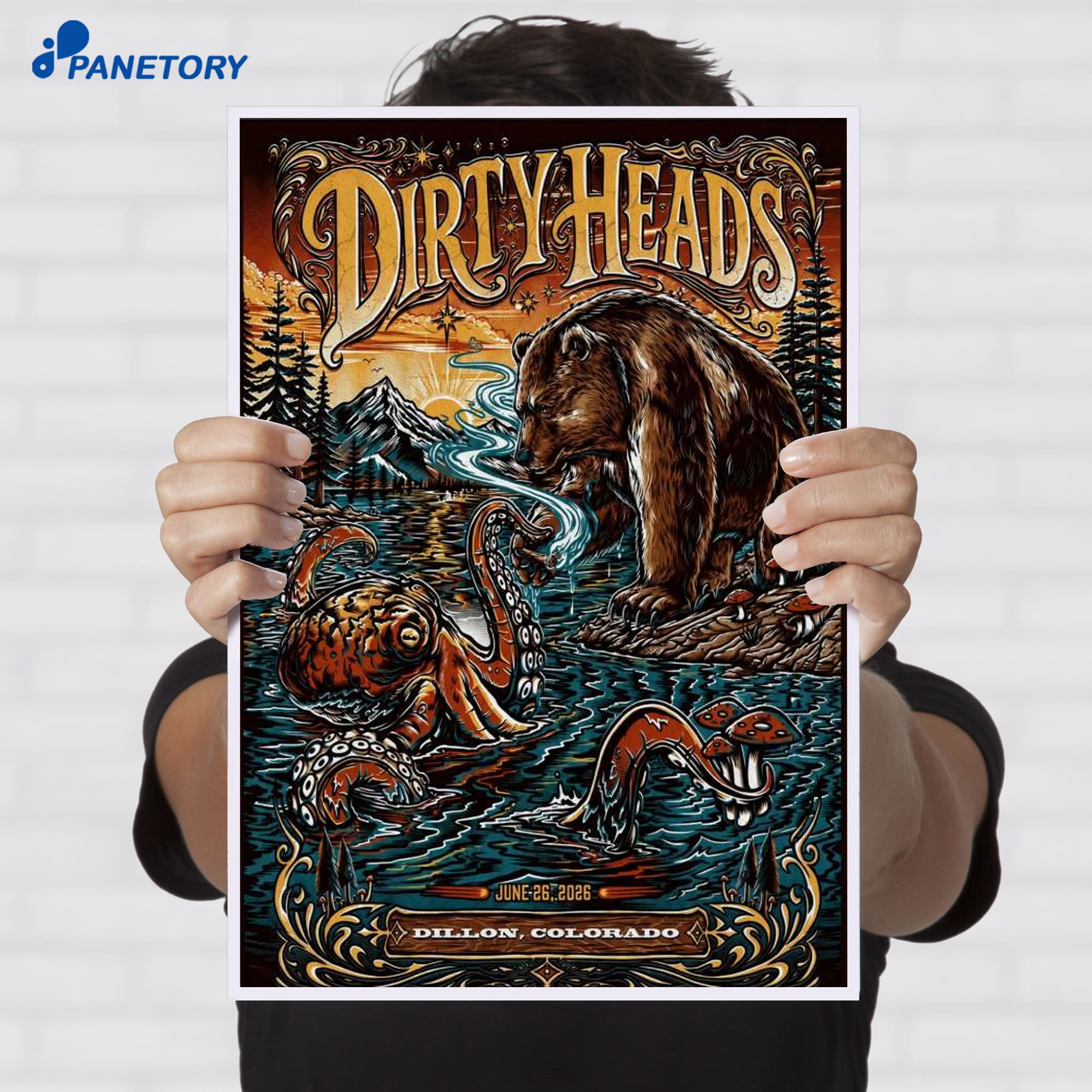 Dirty Heads Dillon Amphitheater Dillon Co Jun 26 2026 Poster Dirty Heads Dillon Amphitheater Dillon Co Jun 26 2026 Poster