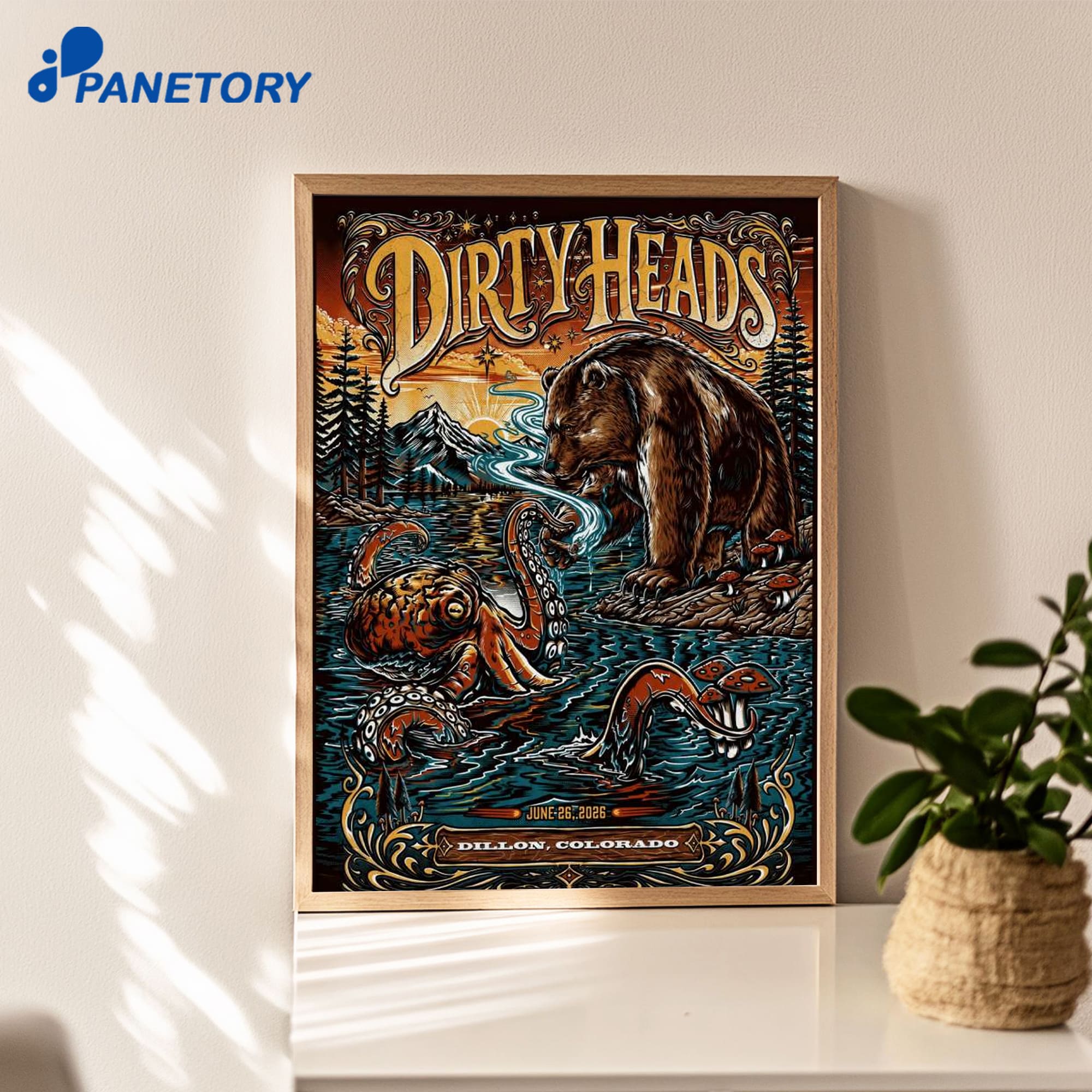 Dirty Heads Dillon Amphitheater Dillon Co Jun 26 2026 Poster Dirty Heads Dillon Amphitheater Dillon Co Jun 26 2026 Poster