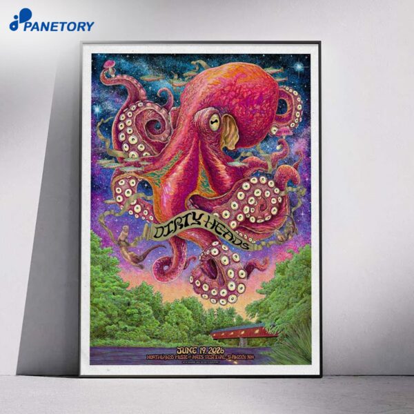 Dirty Heads Northlands Music & Arts Festival Swanzey Nh Jun 19 2026 Poster
