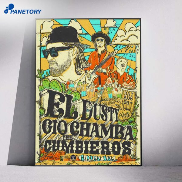El Dusty And Gio Chamba Seattle WA Aug 29 2026 Poster
