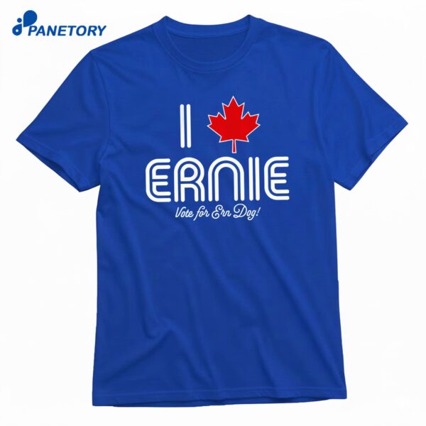 Ernie Clement Vote For Ern Dog T-Shirt