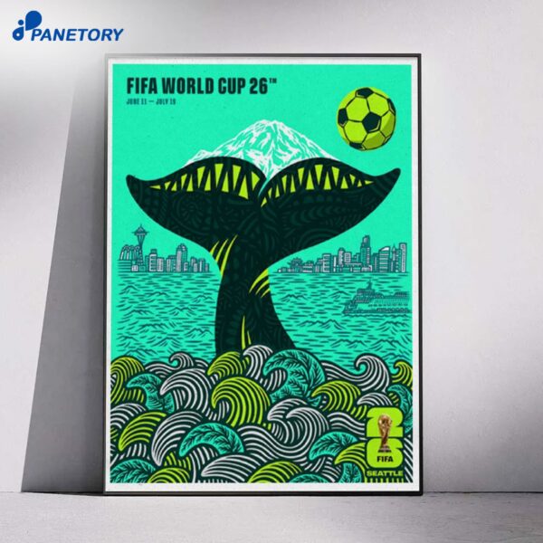 Fifa World Cup Seattle Show Jul 11 19 2026 Poster