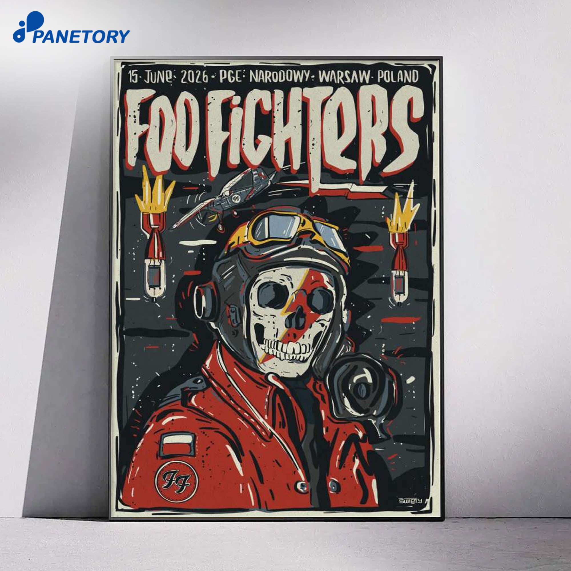 Foo Fighters Warsaw Poland Jun 15 2026 Poster 4 Foo Fighters Warsaw Poland Jun 15 2026 Poster 1