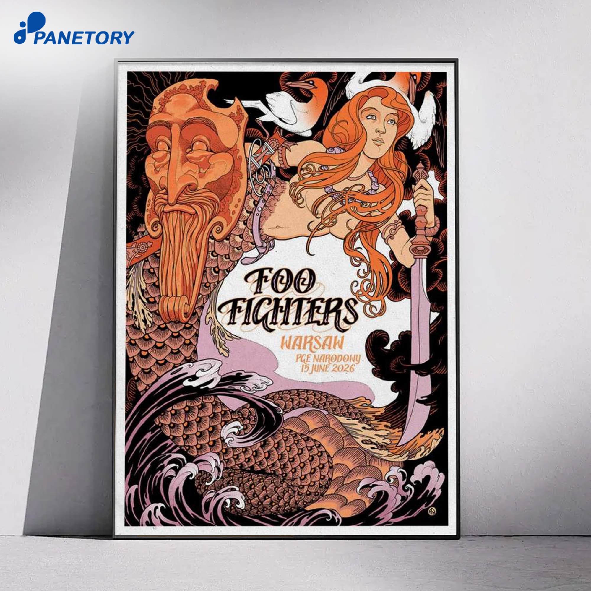Foo Fighters Warsaw Poland Jun 15 2026 Poster 4 Foo Fighters Warsaw Poland Jun 15 2026 Poster 1