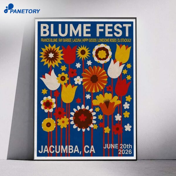 Francis Blume Jacumba CA Jun 20 2026 Poster