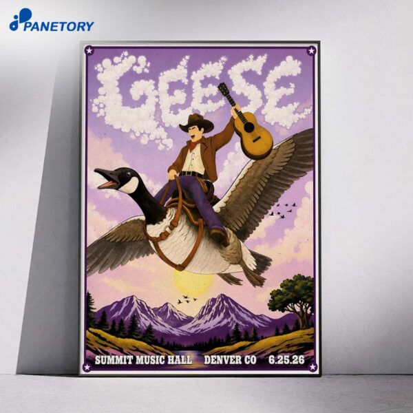 Geese Denver CO Jun 25 2026 Poster