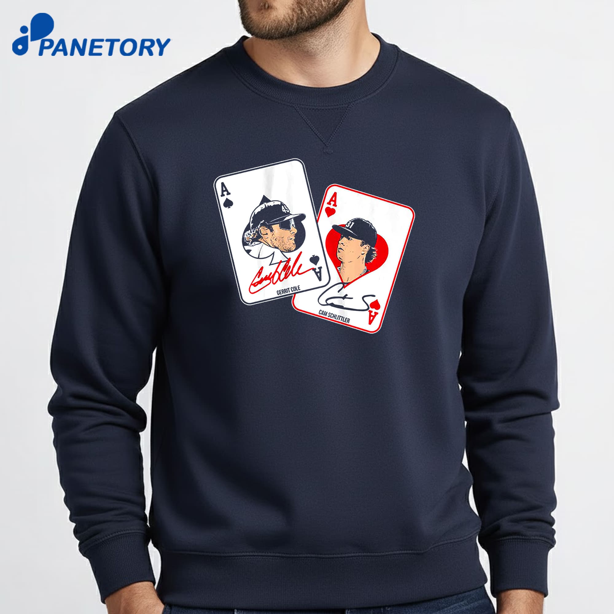 Gerrit Cole &Amp; Cam Schlittler Pocket Aces T-Shirt 6 Gerrit Cole & Cam Schlittler Pocket Aces T-Shirt 2