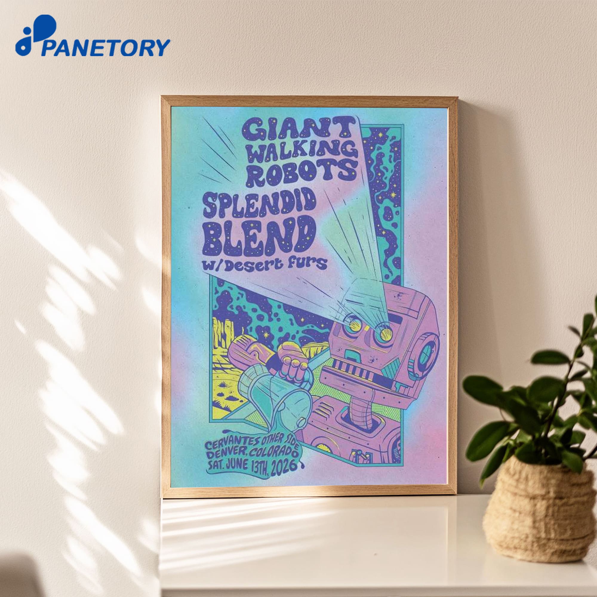 Giant Walking Robots Denver Cervantes' Other Side Jun 13 2026 Poster Giant Walking Robots Denver Cervantes' Other Side Jun 13 2026 Poster
