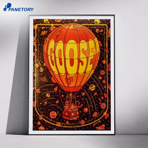 Goose Melkweg Amsterdam Netherlands May 27 28 2026 Poster