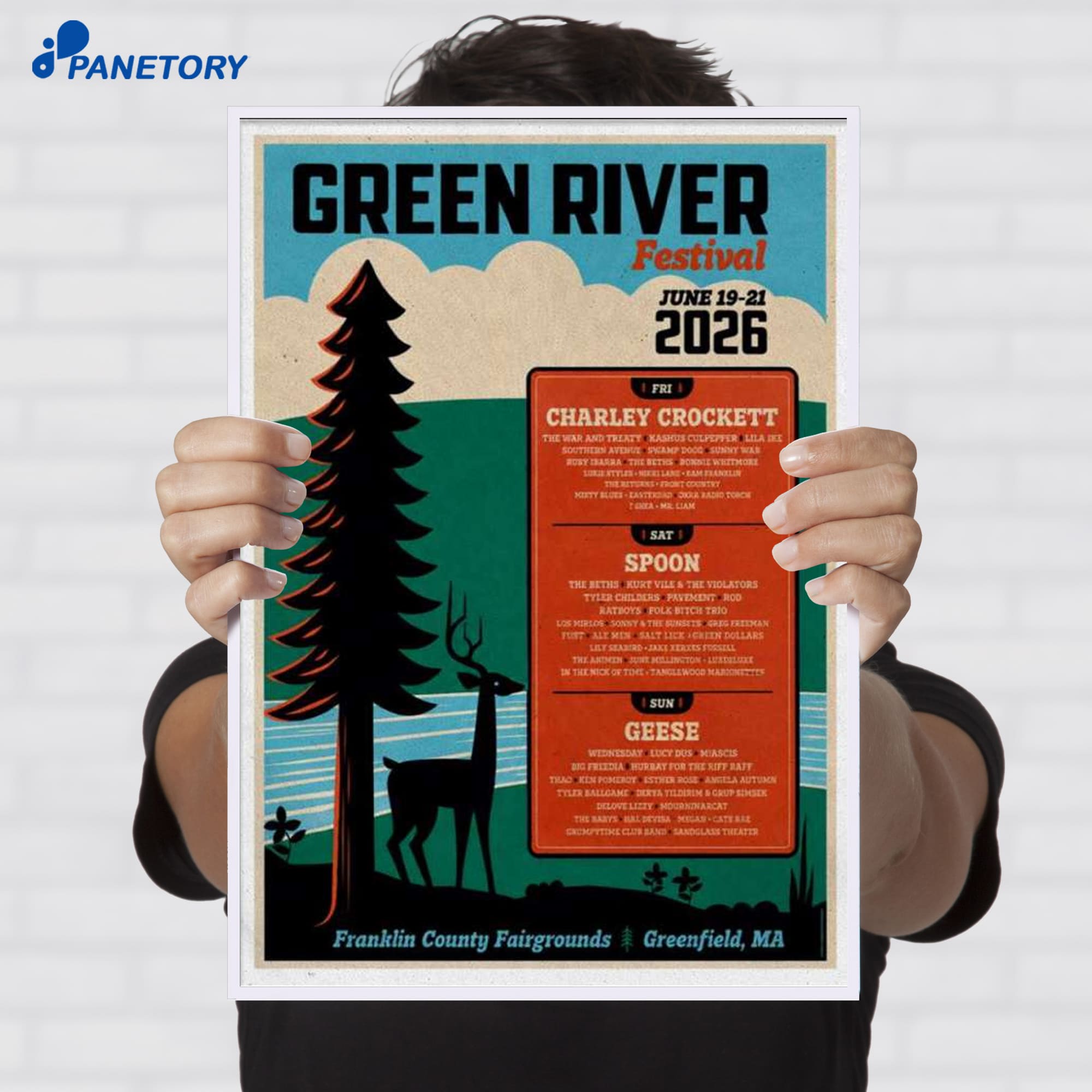 Green River Greenfield Ma Jun 21 2026 Poster Green River Greenfield Ma Jun 21 2026 Poster