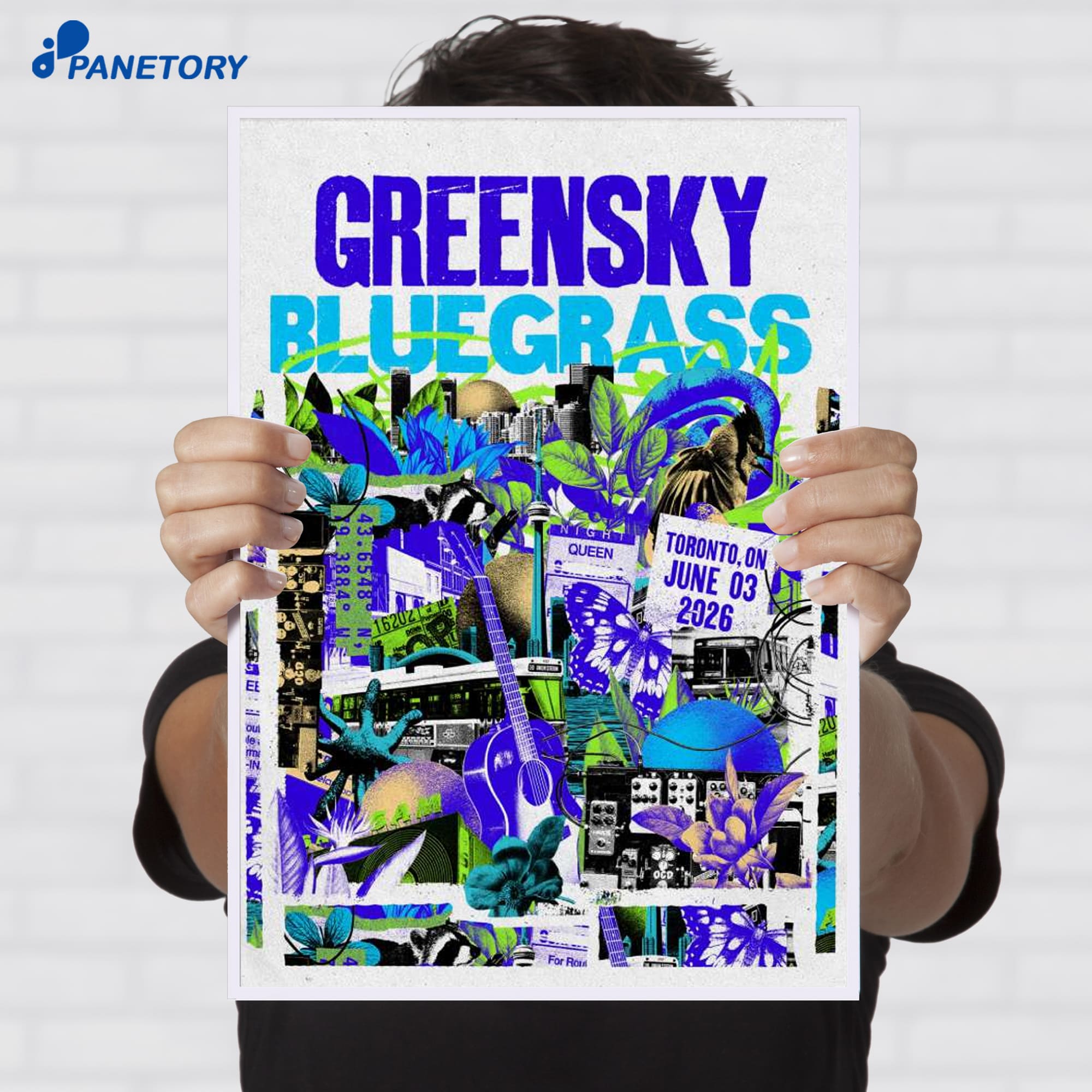 Greensky Bluegrass Toronto Tour Jun 3 2026 Poster Greensky Bluegrass Toronto Tour Jun 3 2026 Poster