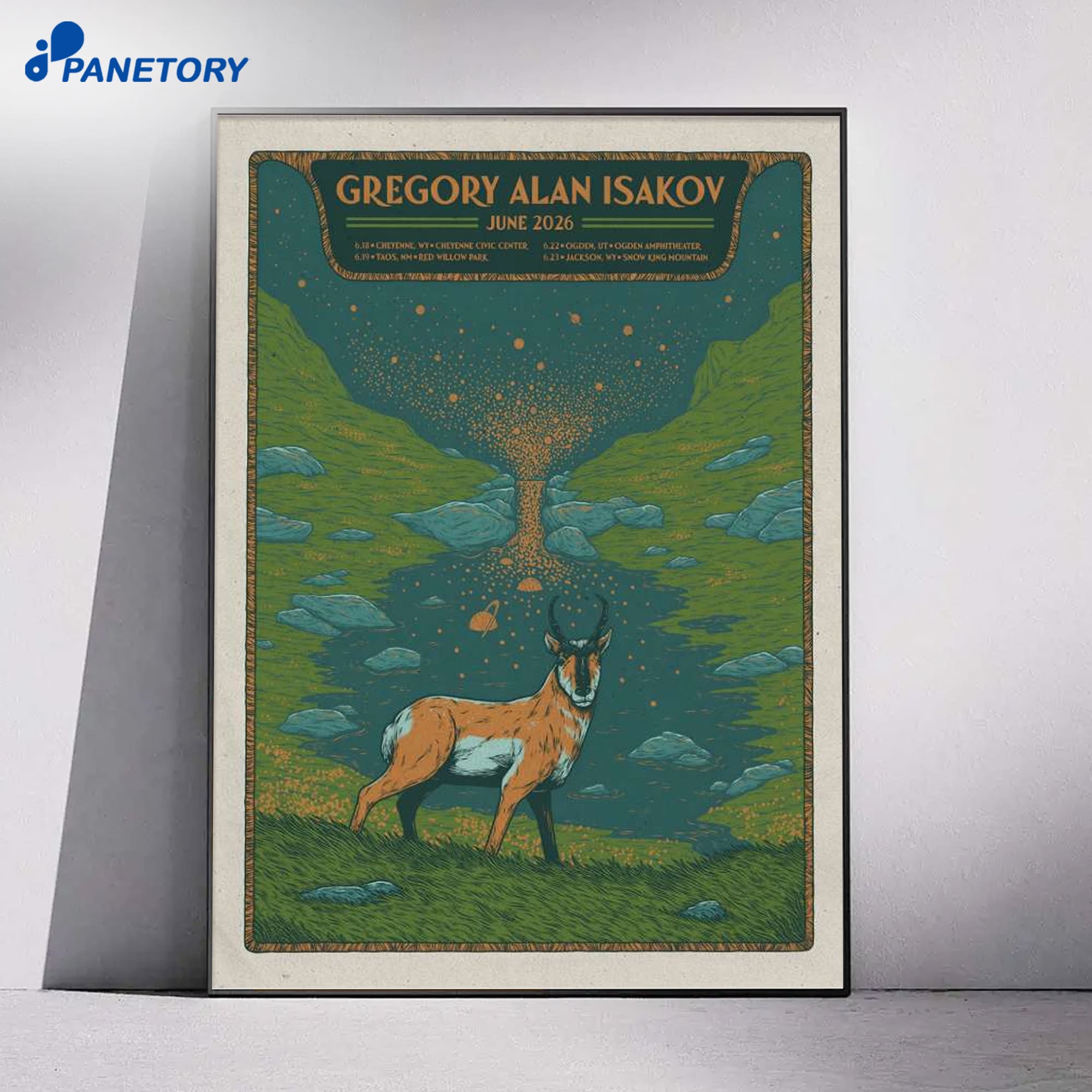 Gregory Alan Isakov Taos Nm Jun 19 2026 Poster 4 Gregory Alan Isakov Taos Nm Jun 19 2026 Poster 1