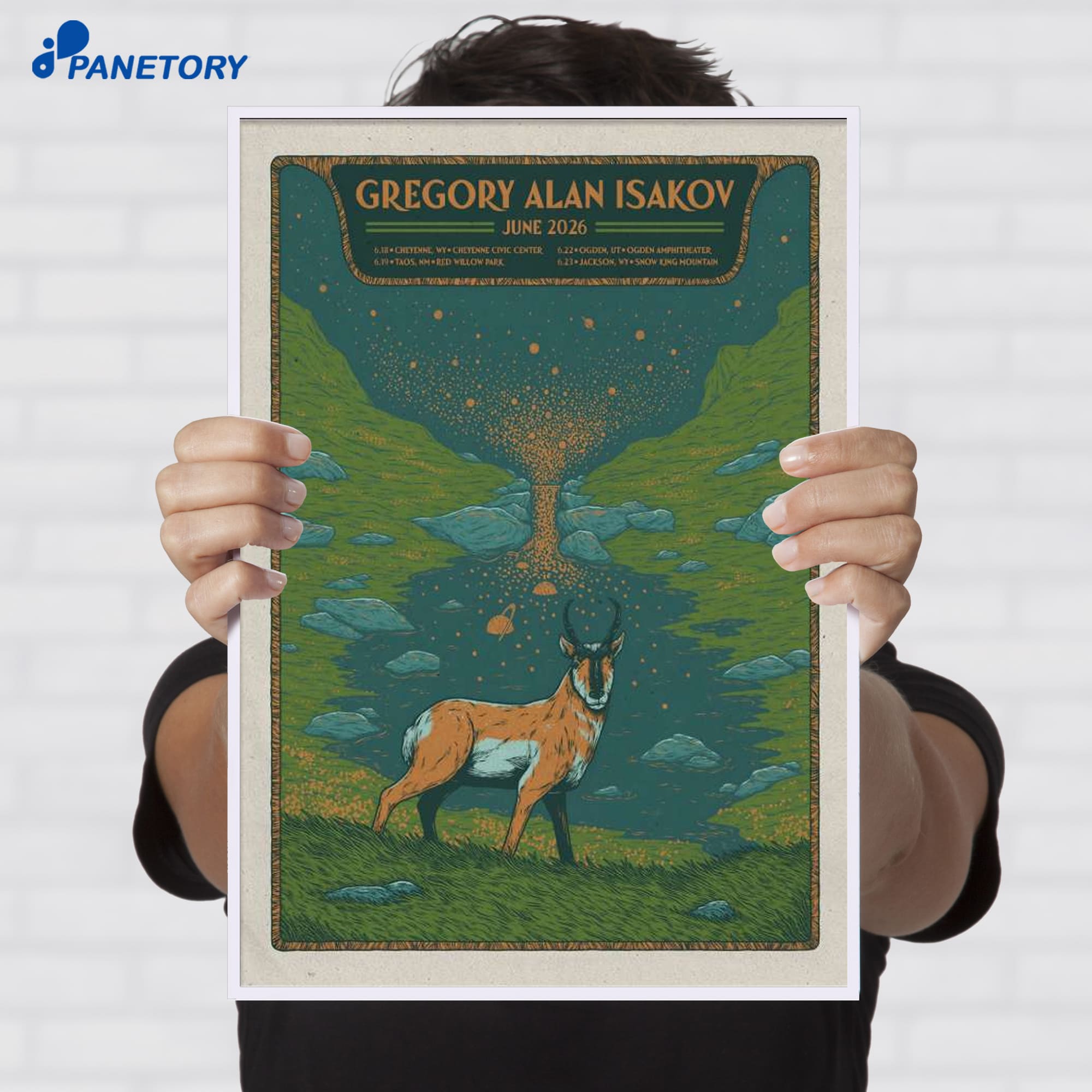 Gregory Alan Isakov Taos Nm Jun 19 2026 Poster Gregory Alan Isakov Taos Nm Jun 19 2026 Poster