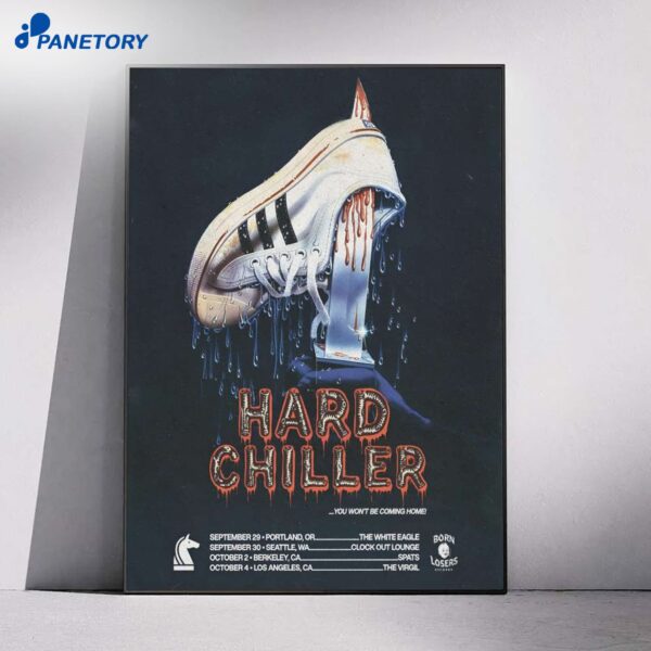 Hard Chiller West Coach Tour 2026 Poster