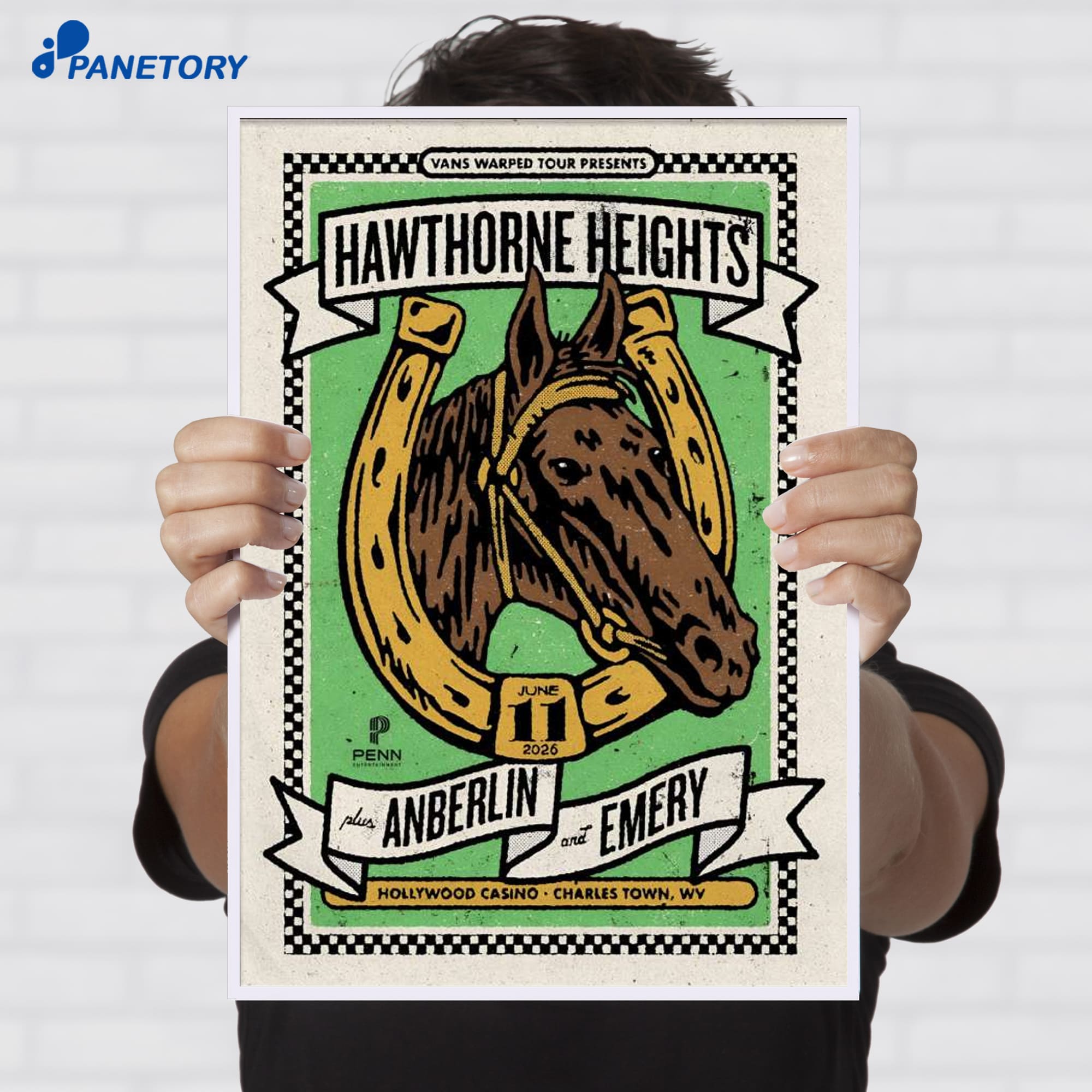 Hawthorne Heights Charles Town Wv Jun 11 2026 Poster Hawthorne Heights Charles Town Wv Jun 11 2026 Poster