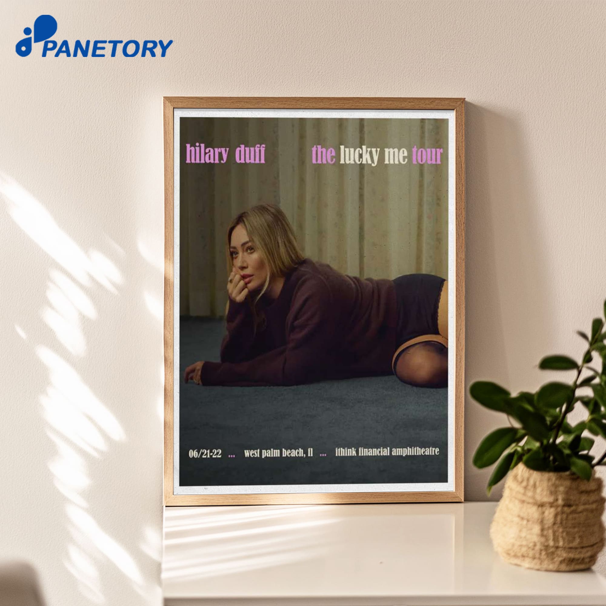 Hilary Duff West Palm Beach Jun 21-22 2026 Poster Hilary Duff West Palm Beach Jun 21-22 2026 Poster