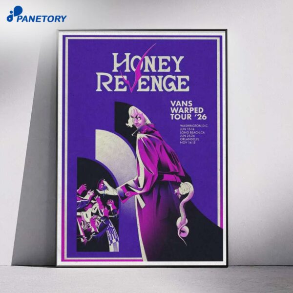 Honey Revenge Washington Show Jun 13 2026 Poster