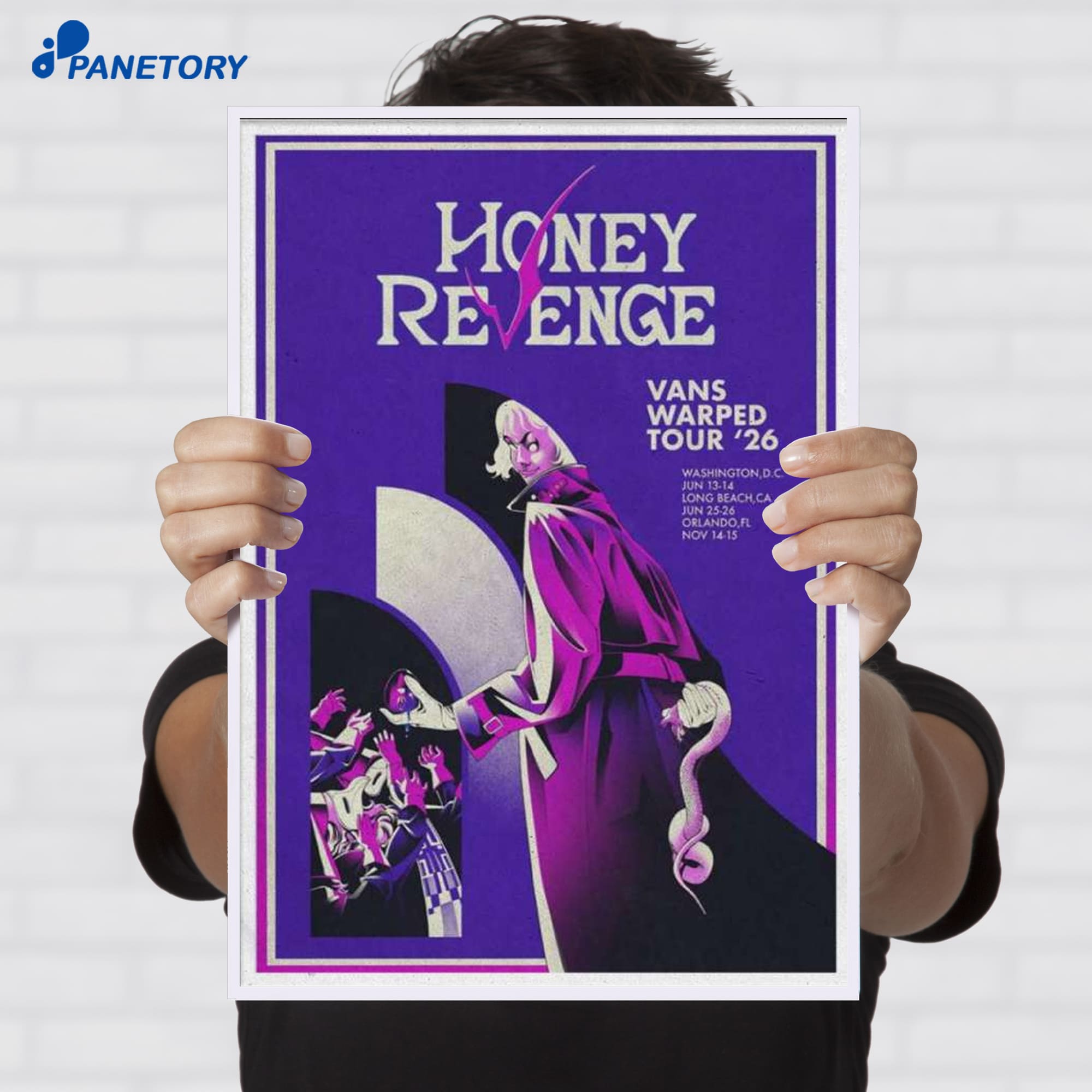 Honey Revenge Washington Show Jun 13 2026 Poster Honey Revenge Washington Show Jun 13 2026 Poster