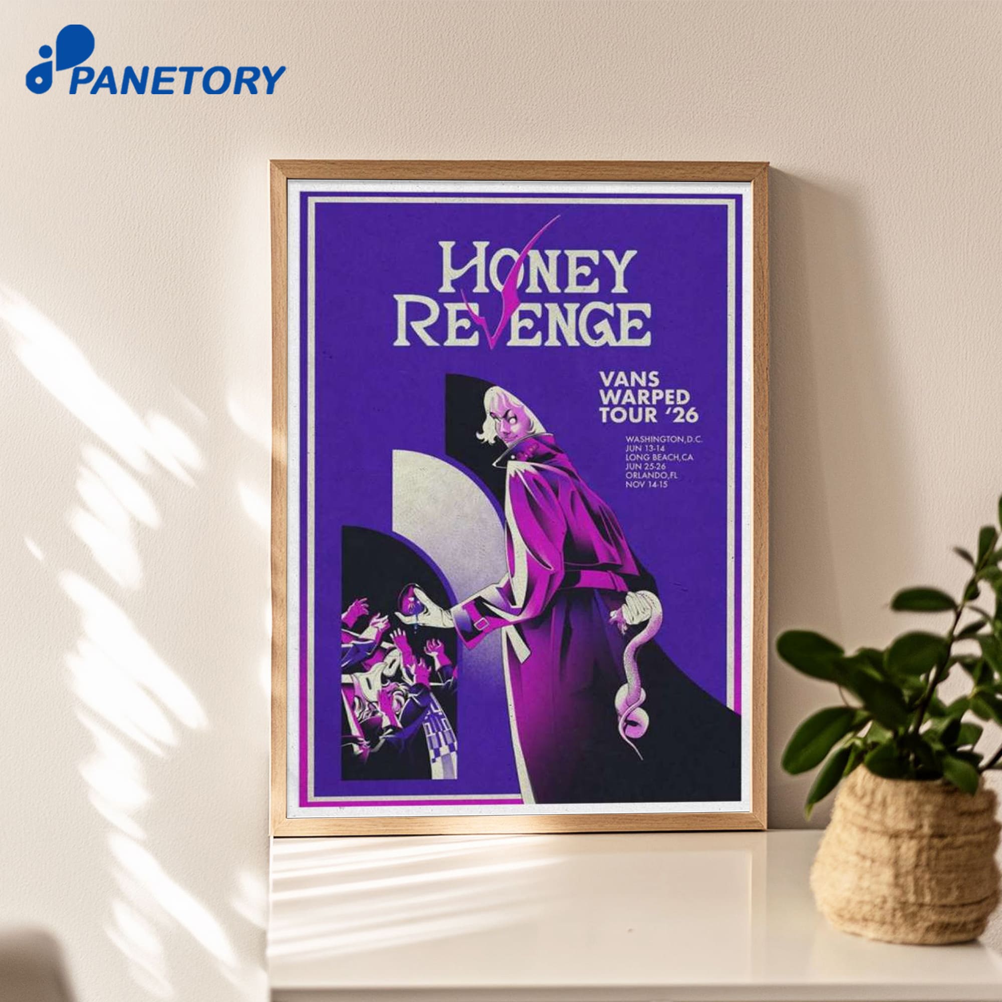 Honey Revenge Washington Show Jun 13 2026 Poster Honey Revenge Washington Show Jun 13 2026 Poster