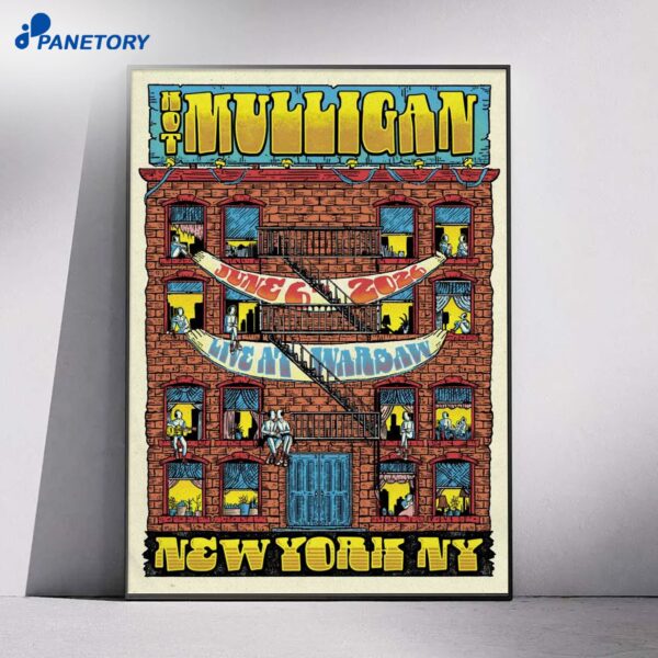 Hot Mulligan Brooklyn NY Jun 6 2026 Poster