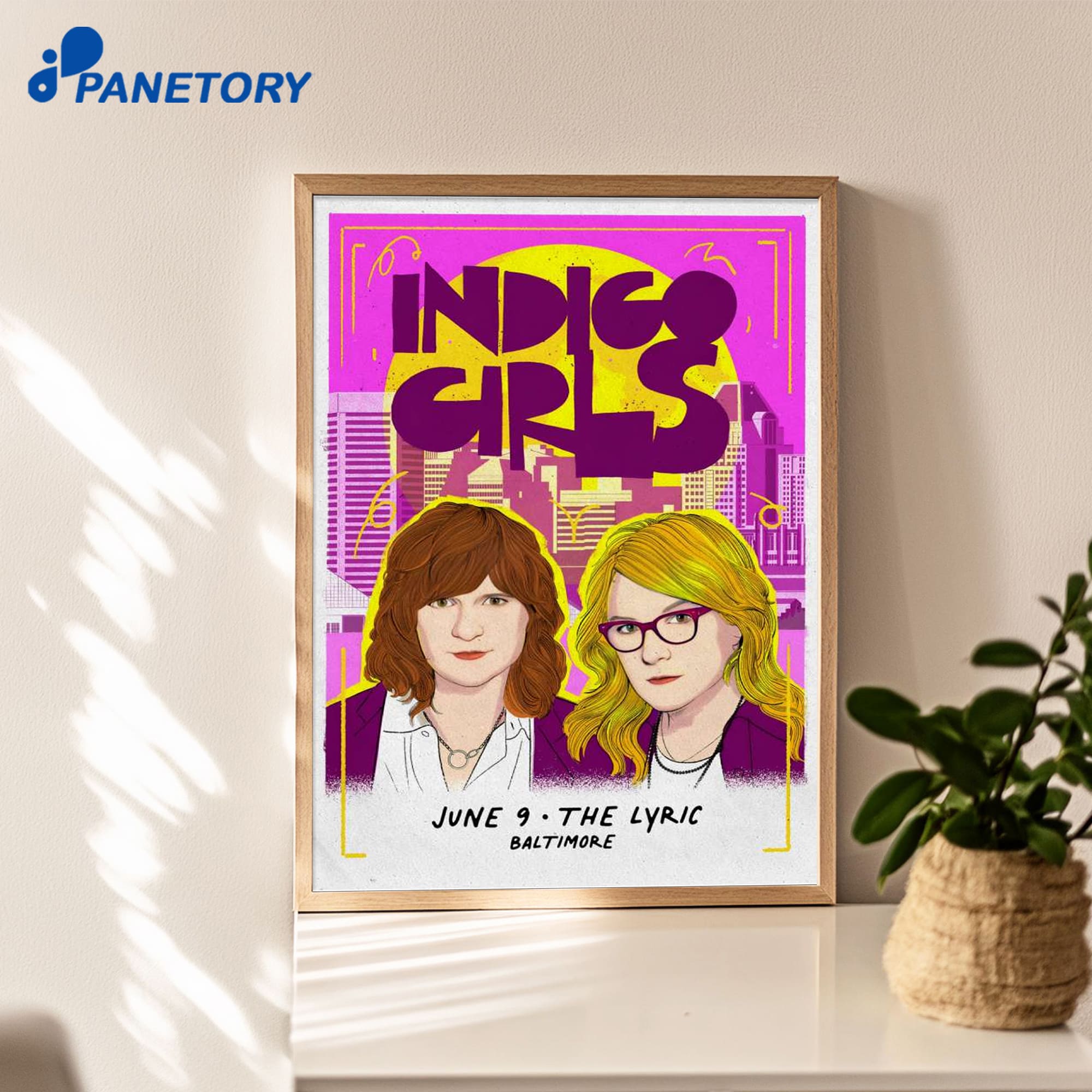 Indigo Girls Baltimore Md Jun 9 2026 Poster Indigo Girls Baltimore Md Jun 9 2026 Poster
