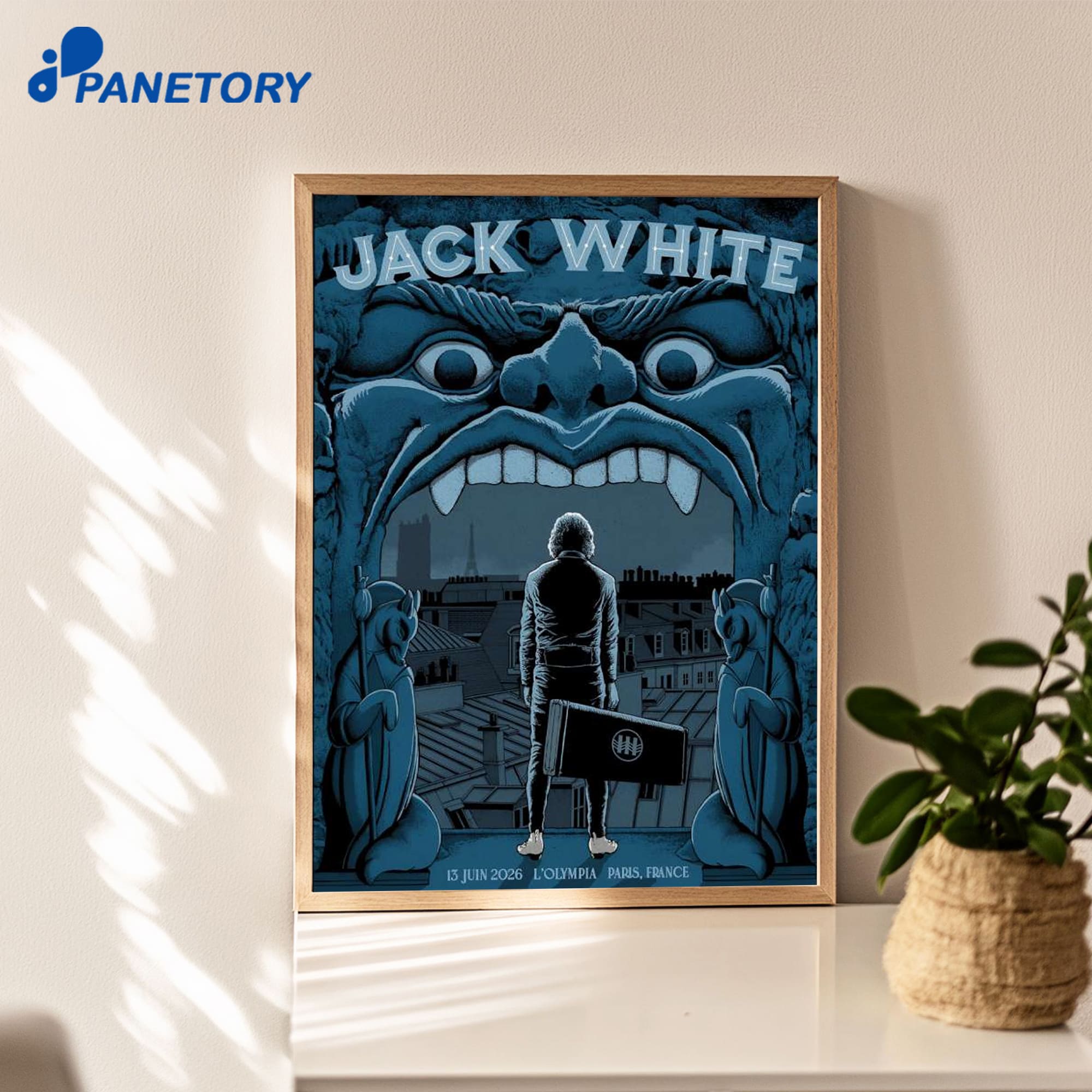 Jack White L'Olympia Paris France Jun 13 2026 Poster Jack White L'Olympia Paris France Jun 13 2026 Poster