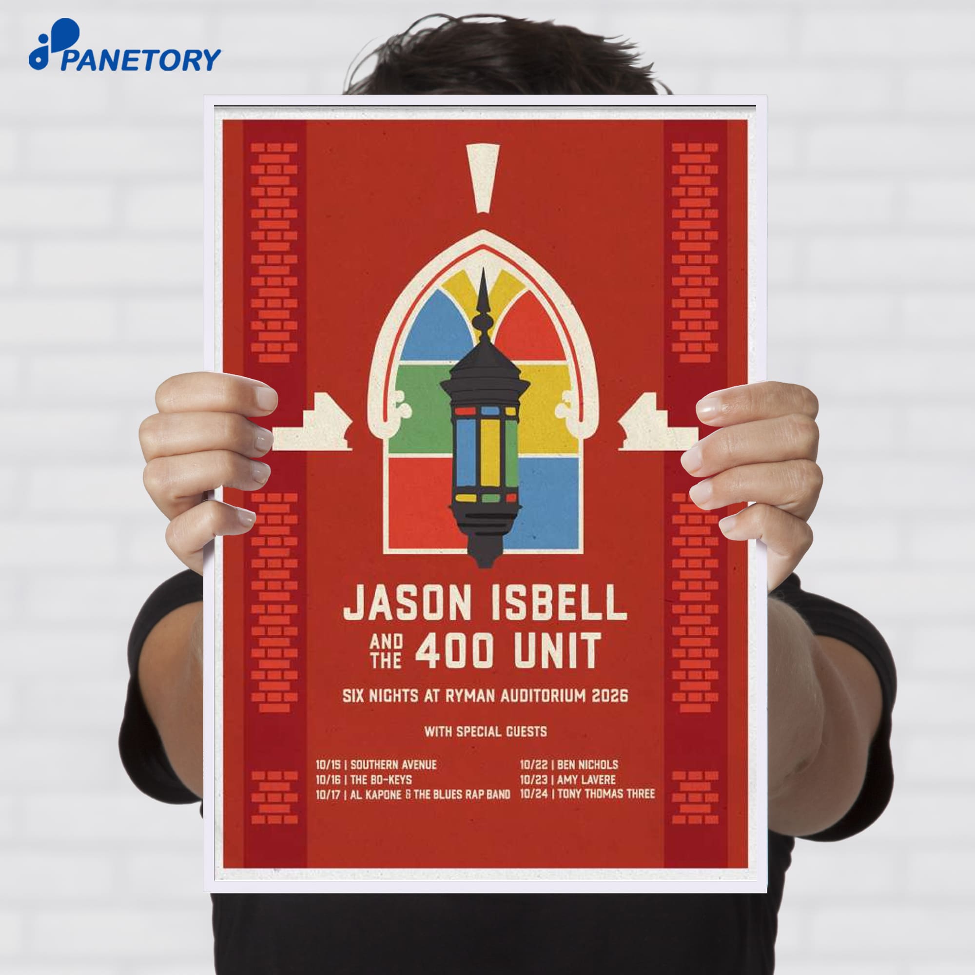 Jason Iebell And The 400 Unit Six Nights Ryman Auditorium Shows 2026 Poster Jason Iebell And The 400 Unit Six Nights Ryman Auditorium Shows 2026 Poster