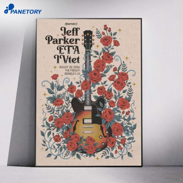 Jeff Parker And ETA IVtet Berkeley Aug 22 2026 Poster