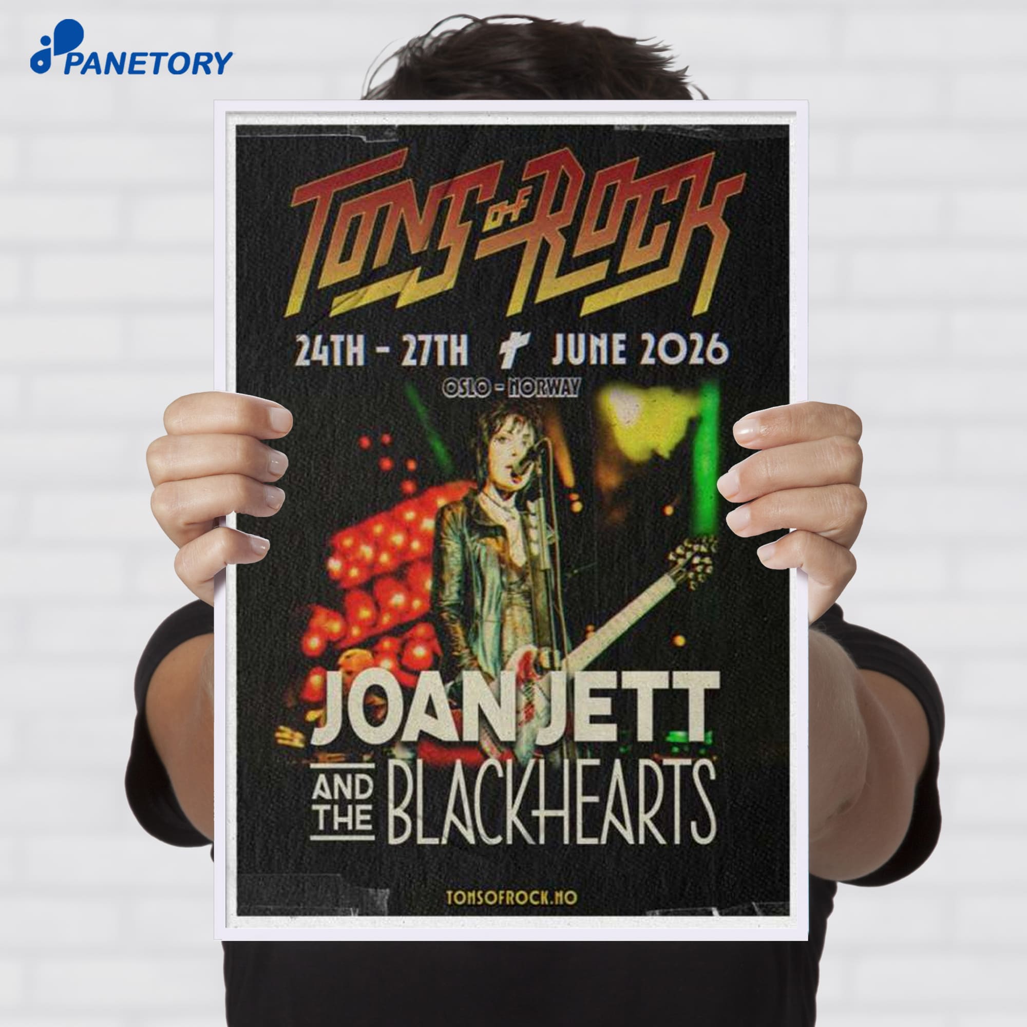 Joan Jett &Amp; The Blackhearts Tons Of Rock Oslo Norway Jun 25 2026 Poster Joan Jett &Amp; The Blackhearts Tons Of Rock Oslo Norway Jun 25 2026 Poster