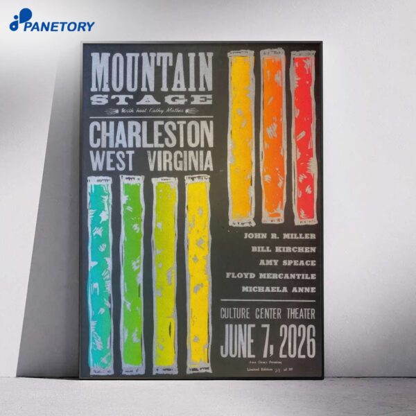 John R. Miller Amy Speace Floyd Mercantile Mountain Stage Mountain Stage Jun 7 2026 Poster