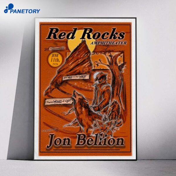 Jon Bellion Morrison Colorado Jun 11 2026 Poster