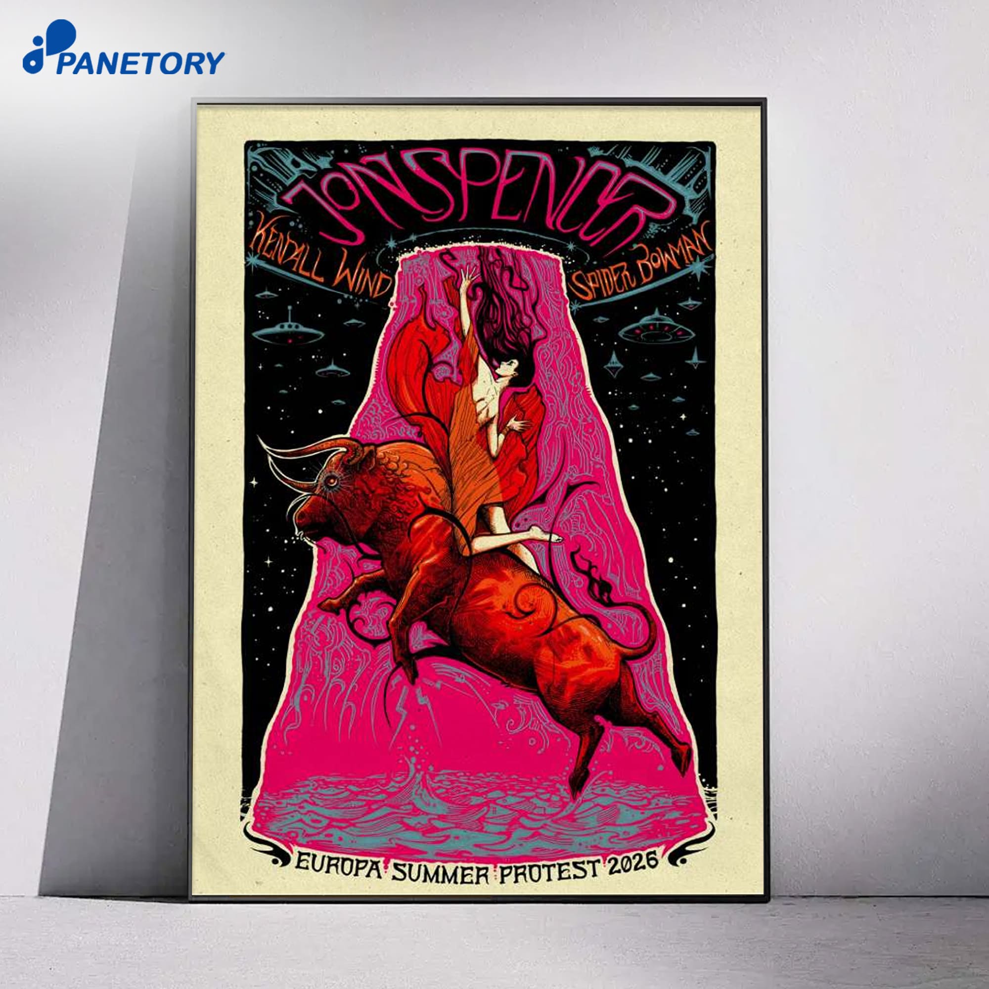 Jon Spencer Europa Summer Protest Tour 2026 Poster 4 Jon Spencer Europa Summer Protest Tour 2026 Poster 1