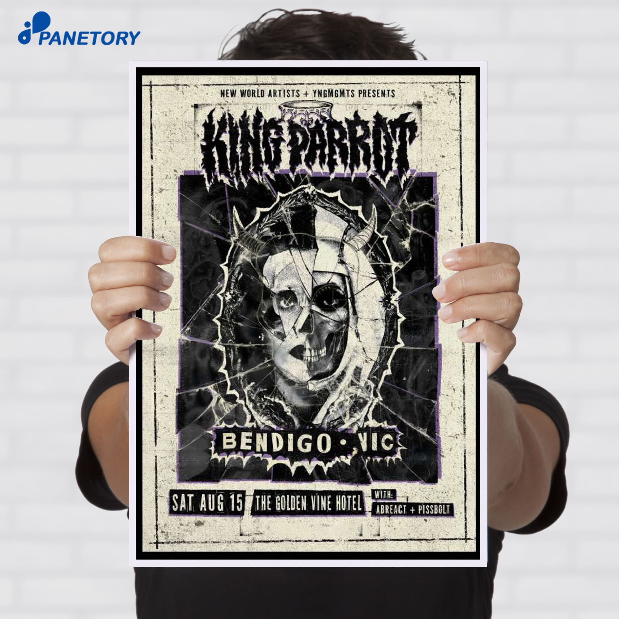 King Parrot Bendigo Australia Aug 15 2026 Poster King Parrot Bendigo Australia Aug 15 2026 Poster