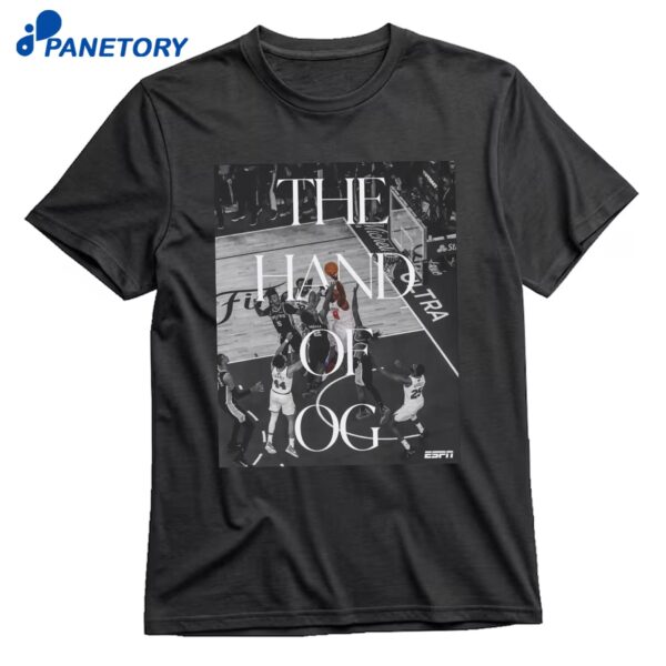 Knicks OG Anunoby The Hand Of Og T-Shirt