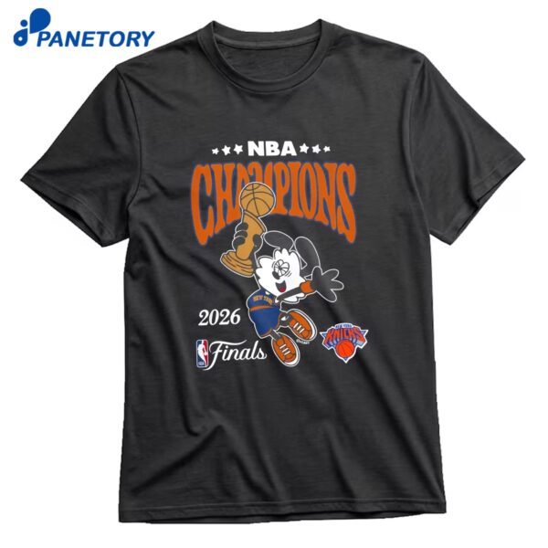 Knicks x Verdy 2026 NBA Championship T-Shirt