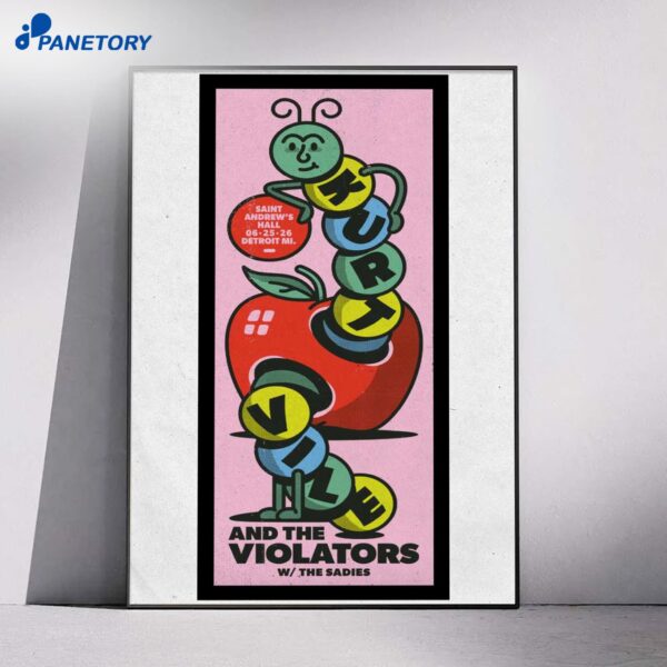Kurt Ville Detroit MI Tour Jun 25 2026 Poster