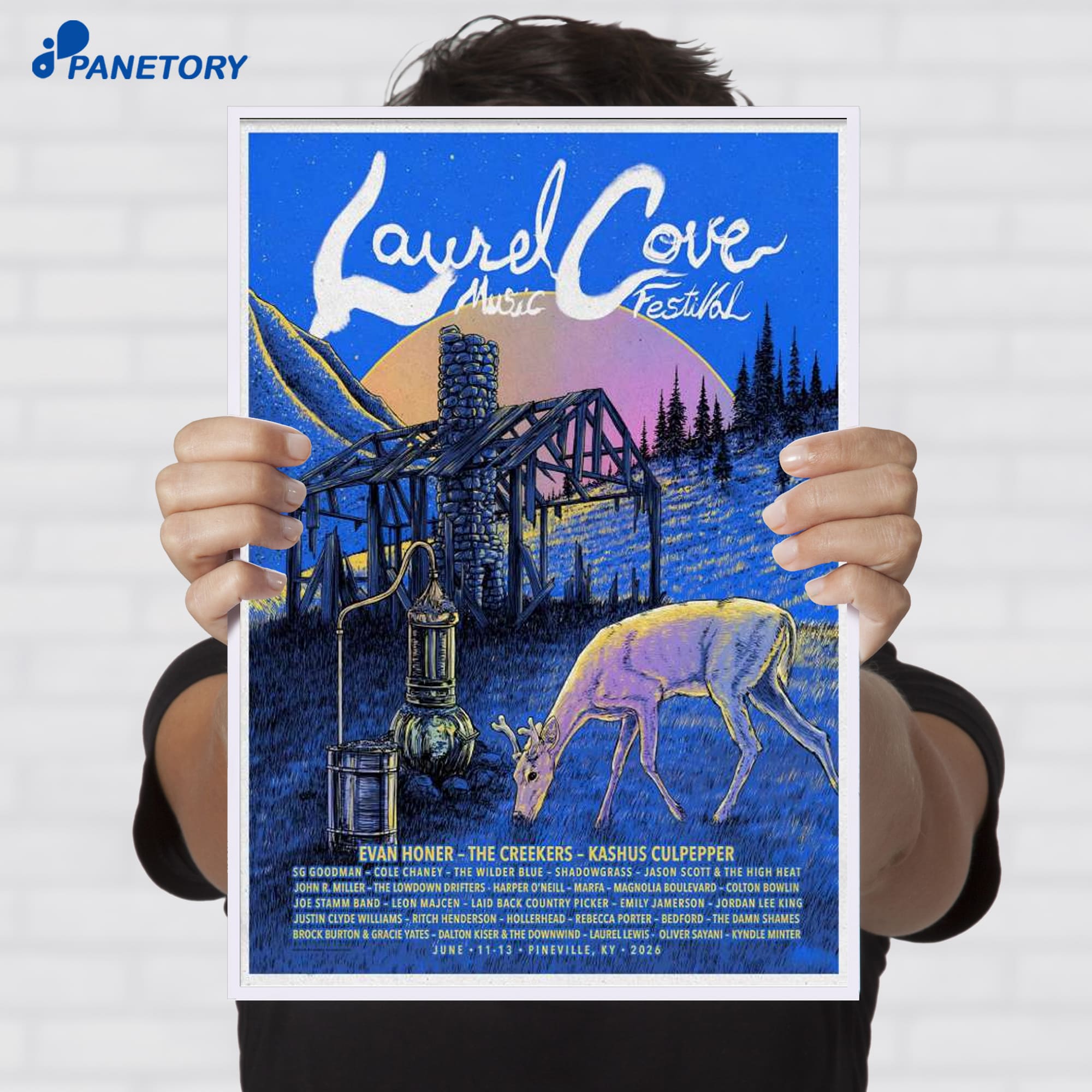 Laurel Cove Music Festival Laurel Cove Amphitheater Pineville-Ky Jun 11-13 2026 Poster Laurel Cove Music Festival Laurel Cove Amphitheater Pineville-Ky Jun 11-13 2026 Poster